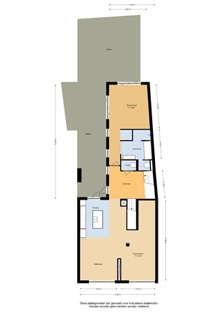 Floorplan - Hoofdstraat 42a, 5683 AG Best